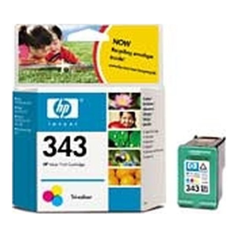 HP 343 C8766E Üç Renkli Mürekkep Kartuşu
