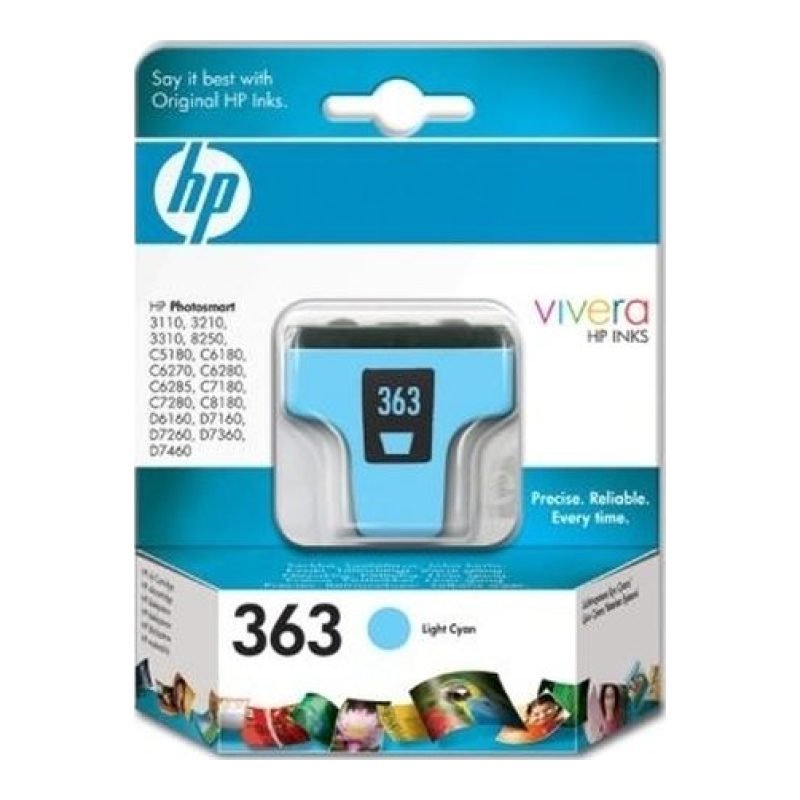 HP 363 C8774E Açık Mavi Mürekkep Kartuşu