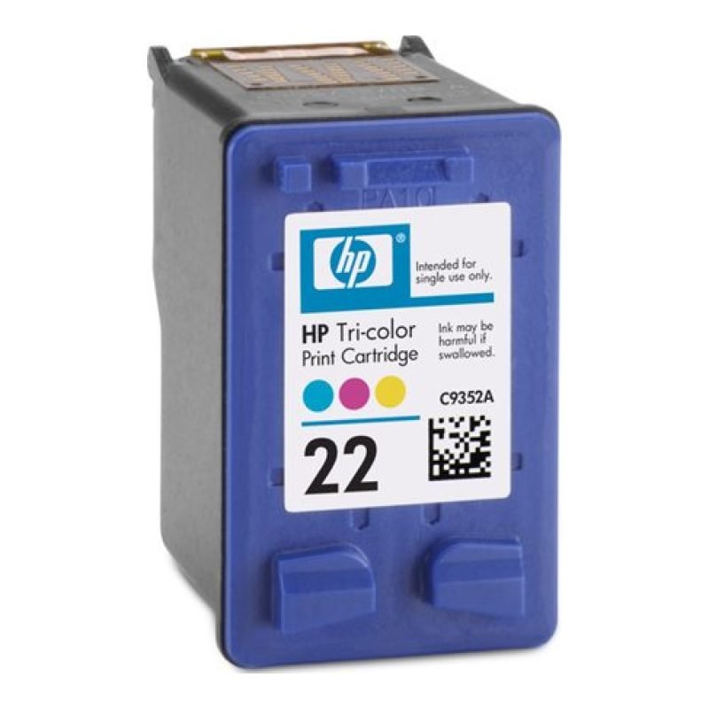 HP 22 C9352A Üç Renkli Mürekkep Kartuşu — görsel 2