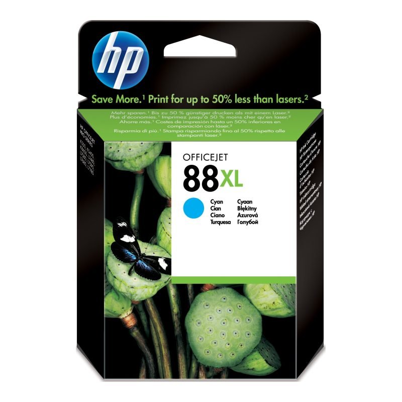 HP 88XL C9391AE Mavi Yüksek Kapasiteli Mürekkep Kartuşu