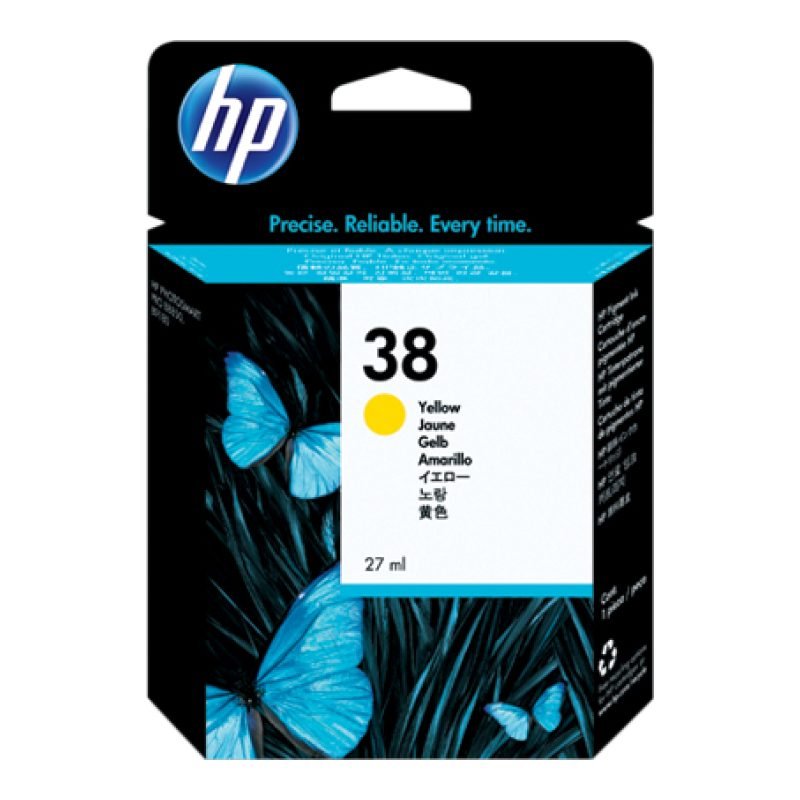 HP 38 C9417A Sarı Mürekkep Kartuşu
