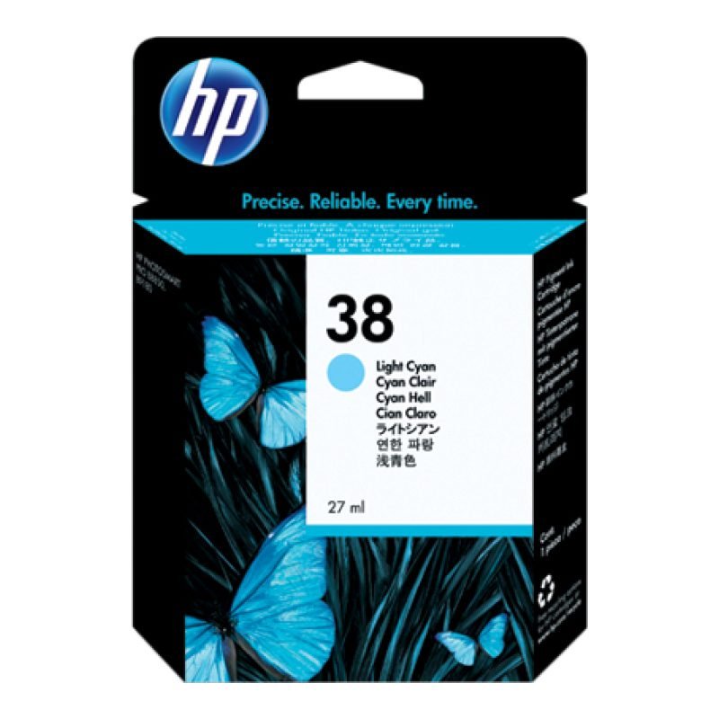 HP 38 C9418A Açık Mavi Mürekkep Kartuşu