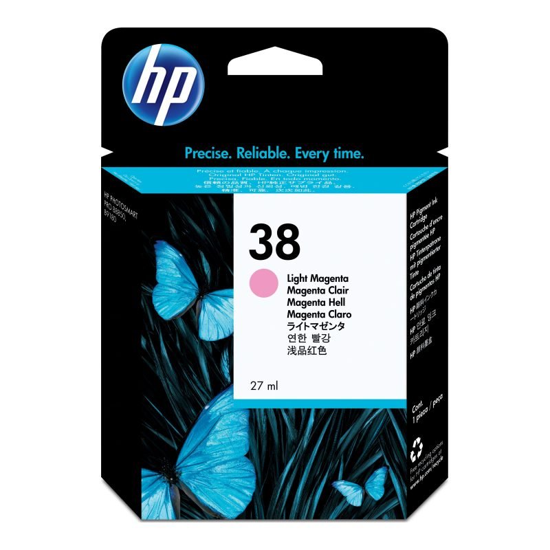 HP 38 C9419A Açık Kırmızı Mürekkep Kartuşu