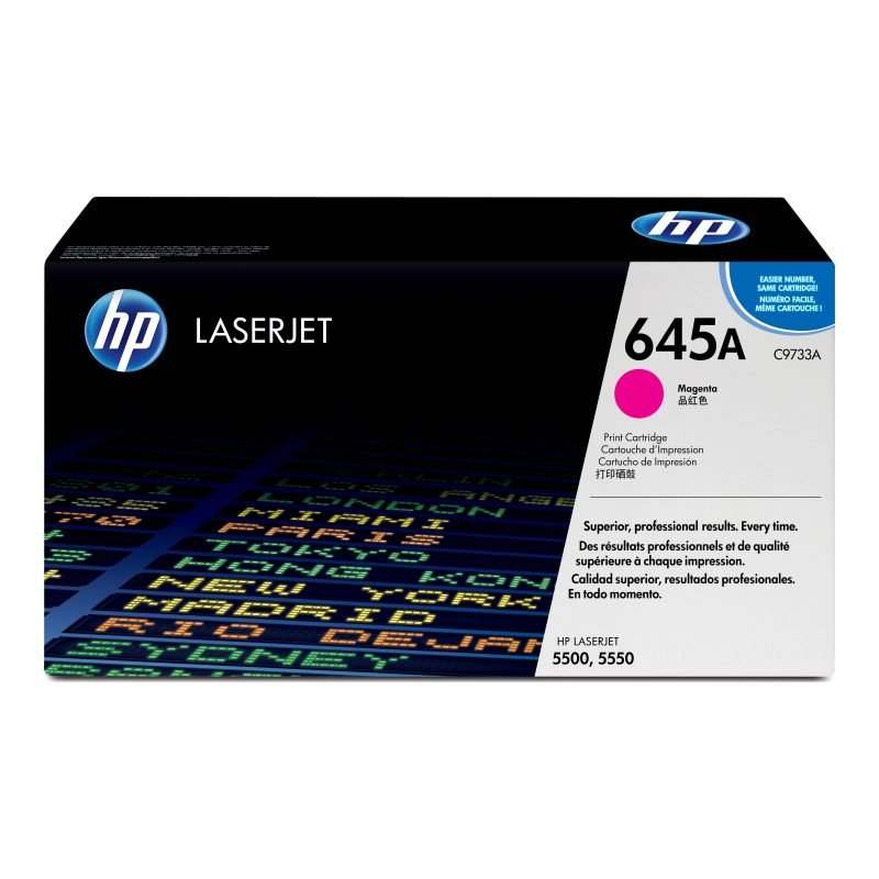 HP 645A C9733A Kırmızı Toner