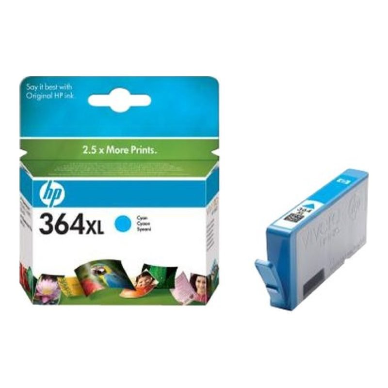 HP 364XL CB323E Mavi Mürekkep Kartuşu