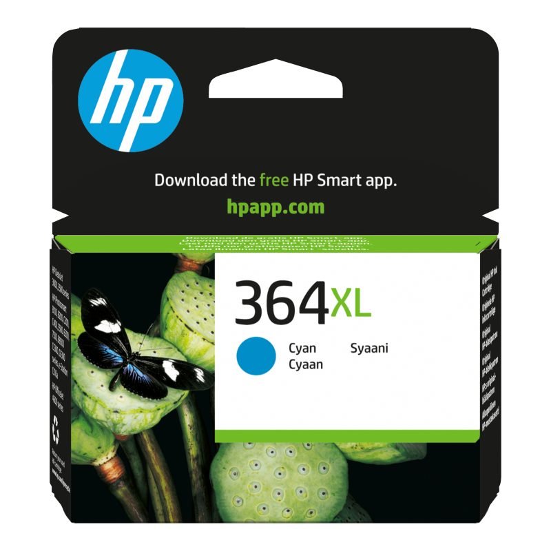 HP 364XL CB323EE Mavi Mürekkep Kartuşu