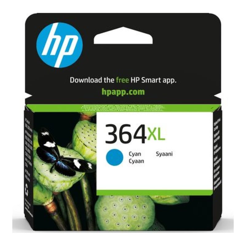 HP 364XL CB323EE Mavi Mürekkep Kartuşu — görsel 2