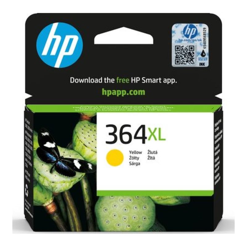 HP 364XL CB325EE Sarı Mürekkep Kartuşu — görsel 2