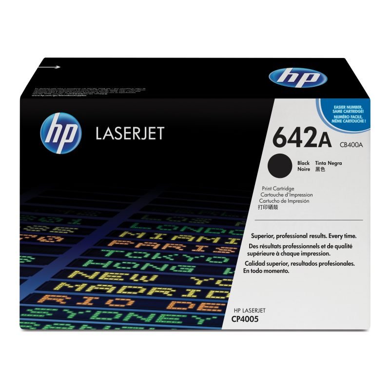 HP 642A CB400A Siyah Toner