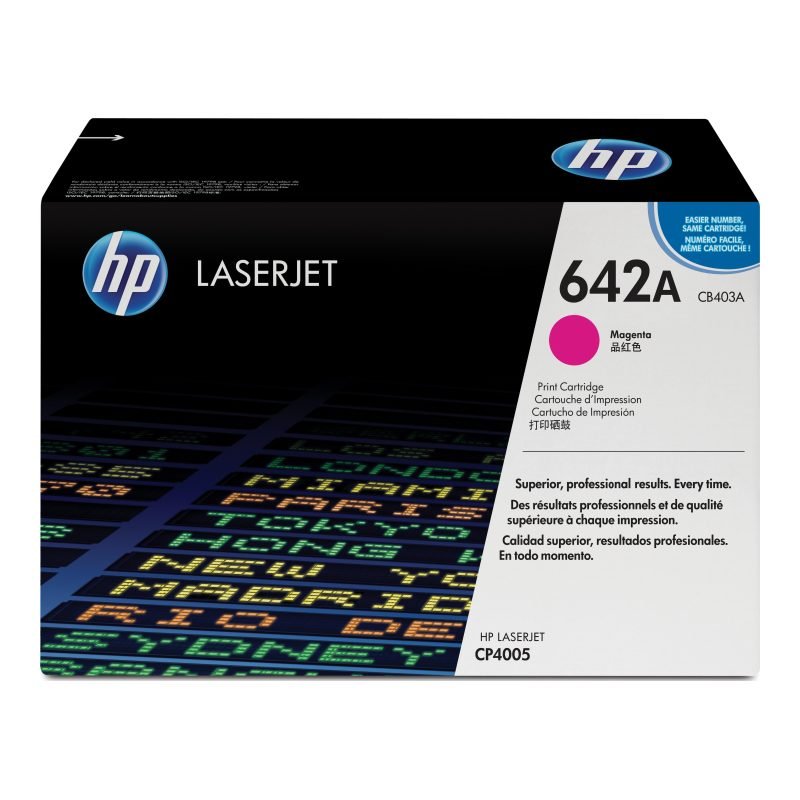HP 642A CB403A Kırmızı Toner