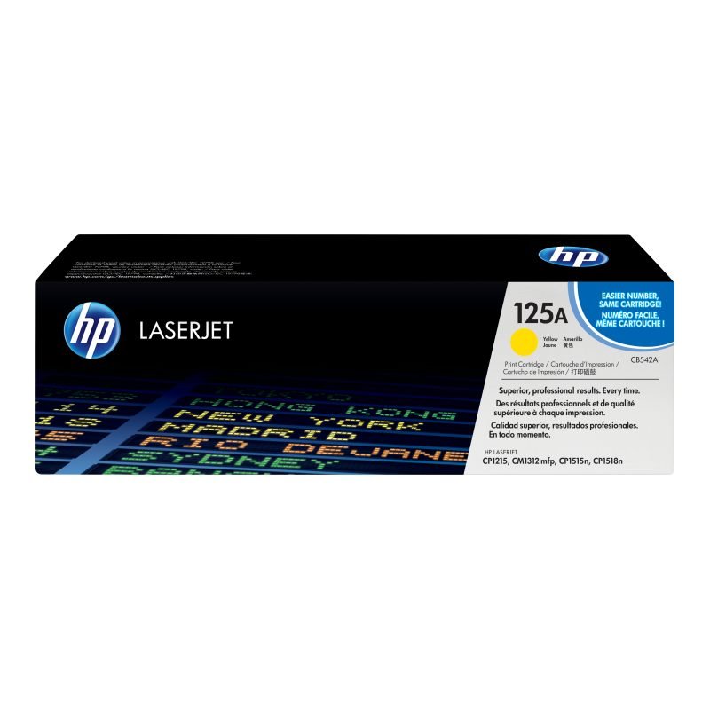 HP 125A CB542A Sarı Toner