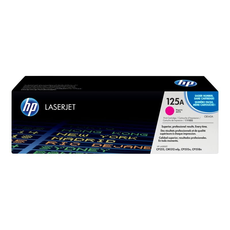 HP 125A CB543A Kırmızı Toner