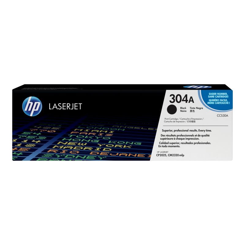 HP 304A CC530A Siyah Toner — görsel 2