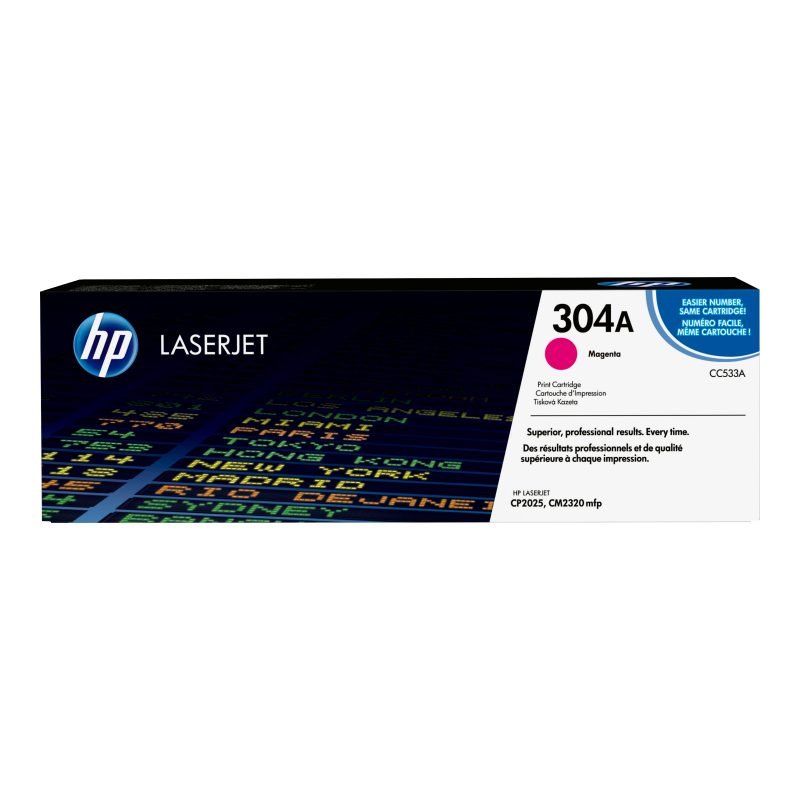 HP 304A CC533A Kırmızı Toner