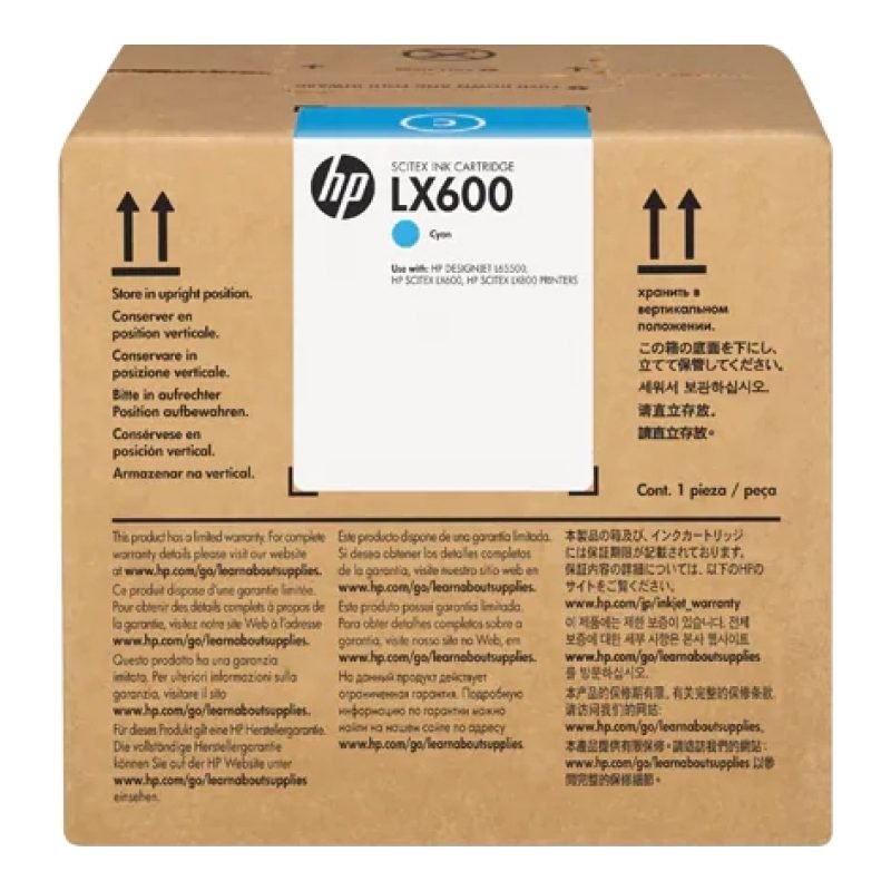HP LX600 CC586A Mavi Mürekkep Kartuşu