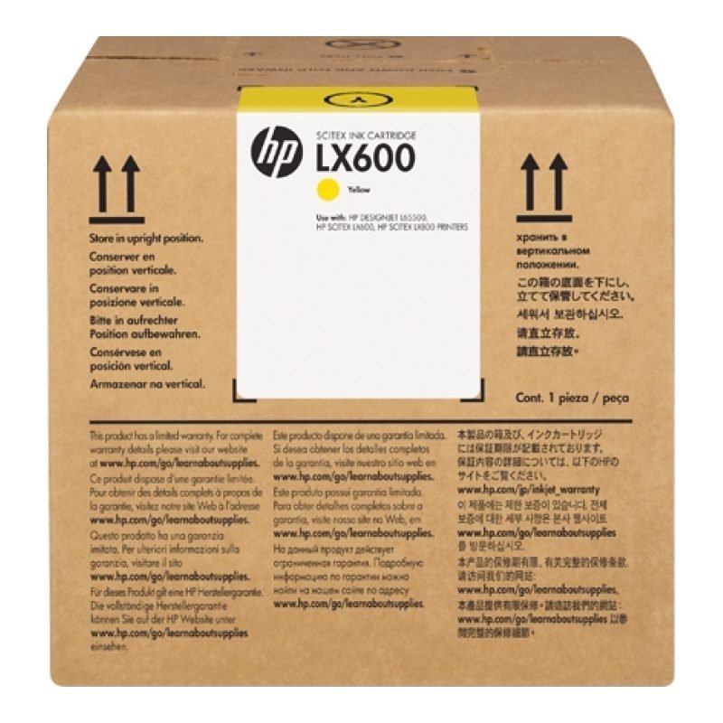 HP LX600 CC588A Sarı Mürekkep Kartuşu