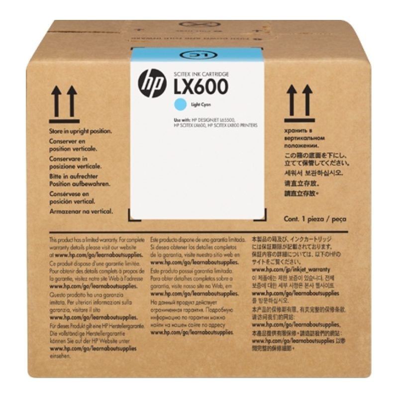 HP LX600 CC589A Açık Mavi Mürekkep Kartuşu