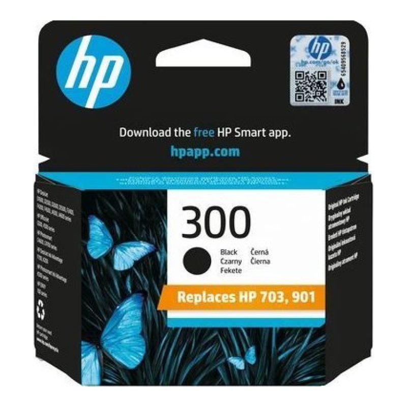 HP 300 CC640EE Siyah Mürekkep Kartuşu