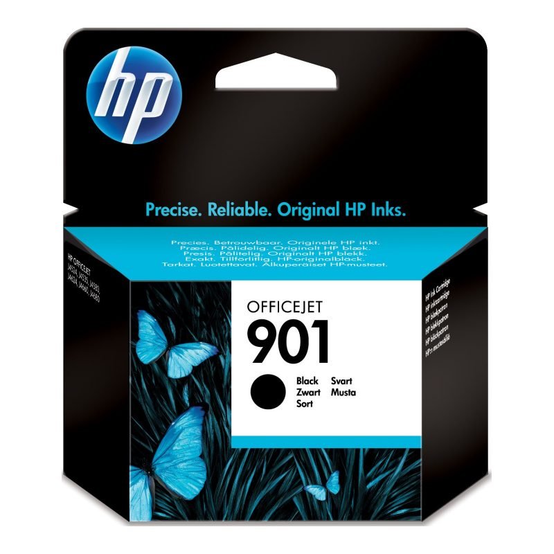 HP 901 CC653AE Siyah Mürekkep Kartuşu