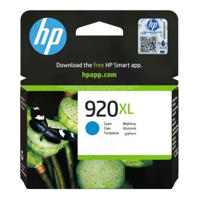 HP 920XL CD972AE Mavi Mürekkep Kartuşu