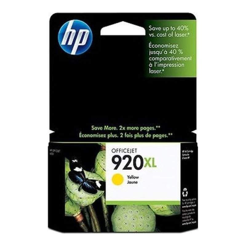 HP 920XL CD974A Sarı Mürekkep Kartuşu