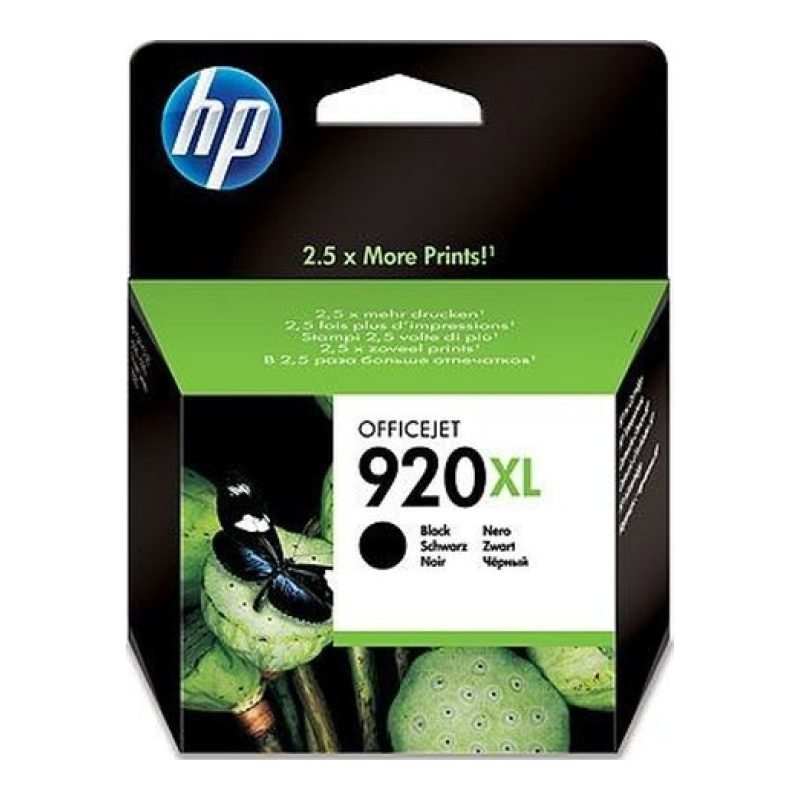 HP 920XL CD975A Siyah Mürekkep Kartuşu