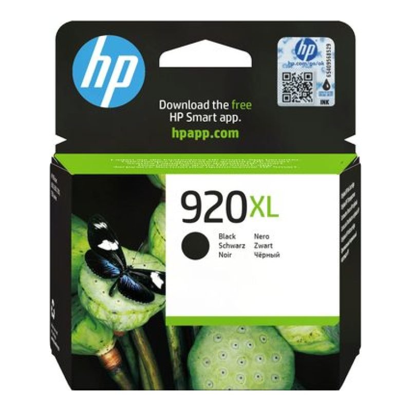 HP 920XL CD975AE Siyah Mürekkep Kartuşu