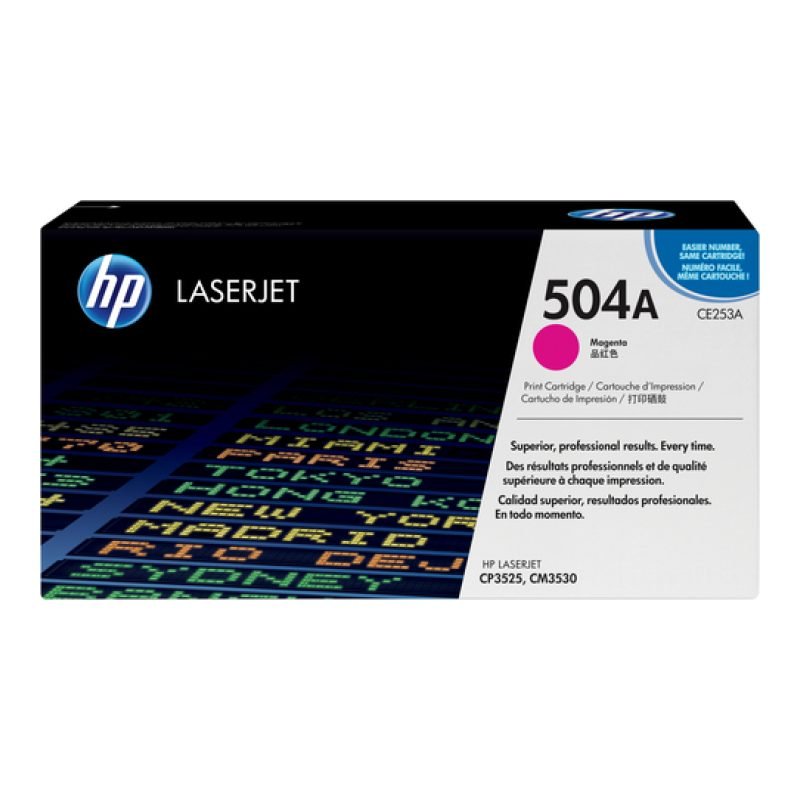 HP 504A CE253A Kırmızı Toner — görsel 2