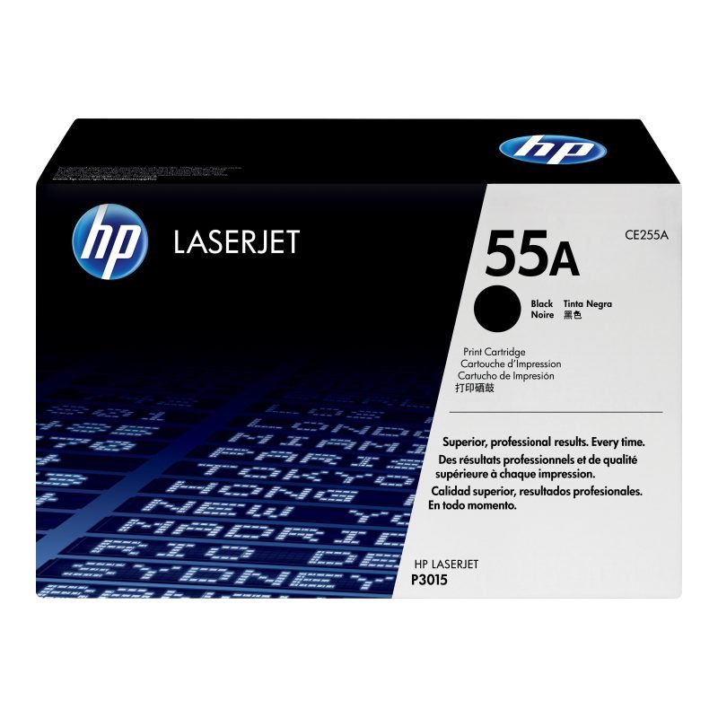 HP 55A CE255A Siyah Toner