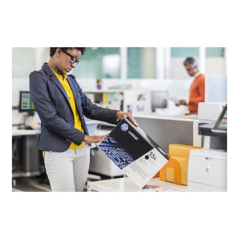 HP 55A CE255A Siyah Toner — görsel 4