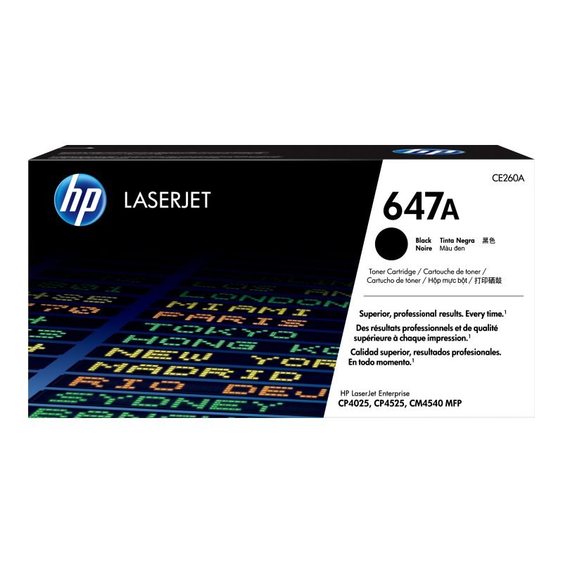 HP 647A CE260A Siyah Toner