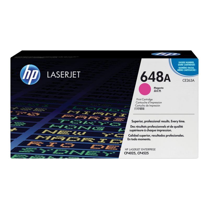 HP 648A CE263A Kırmızı Toner