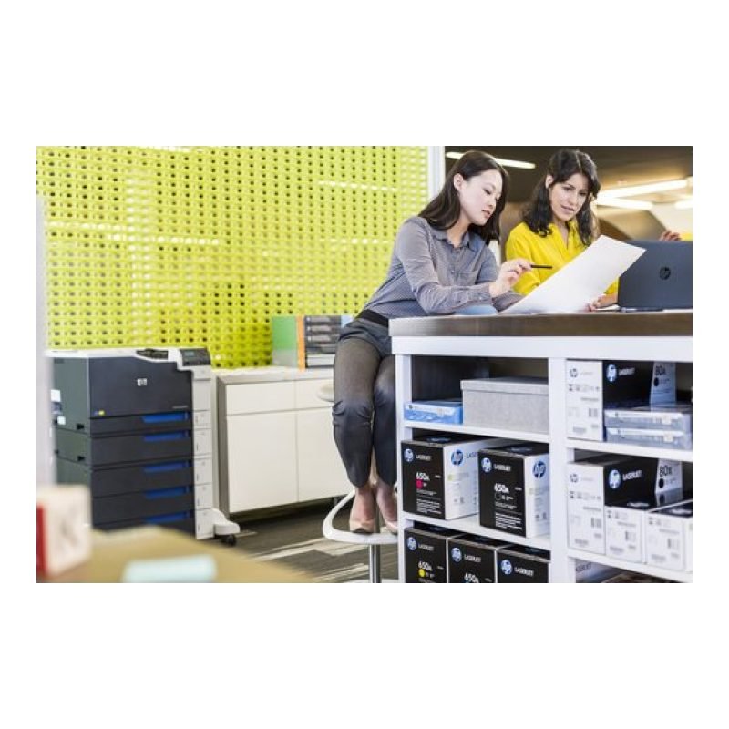 HP 650A CE270A Siyah Toner — görsel 3