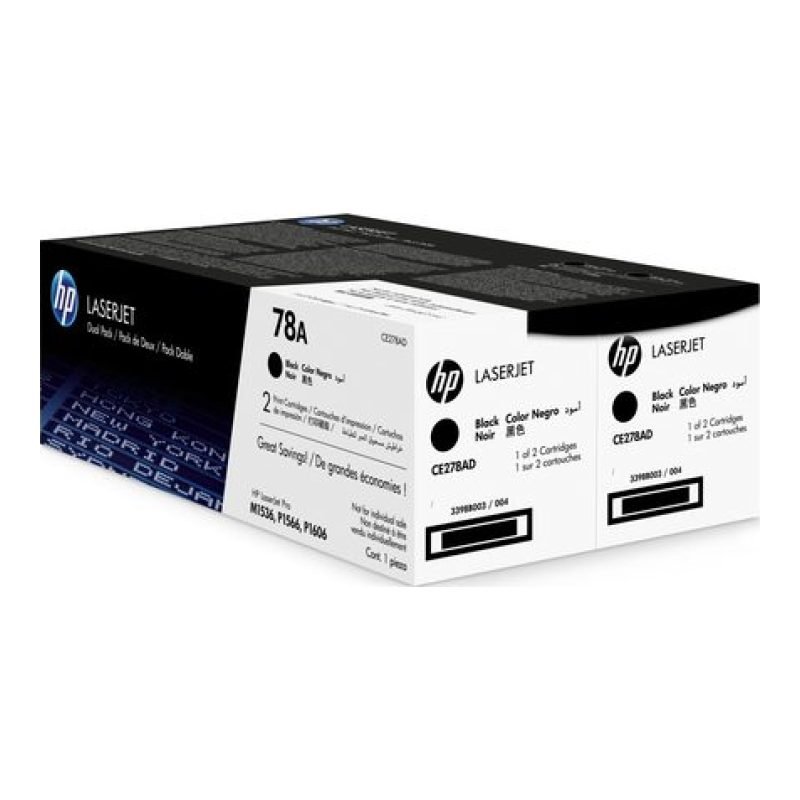HP 78A 2'li Paket Kartuşları CE278AD Toner — görsel 2