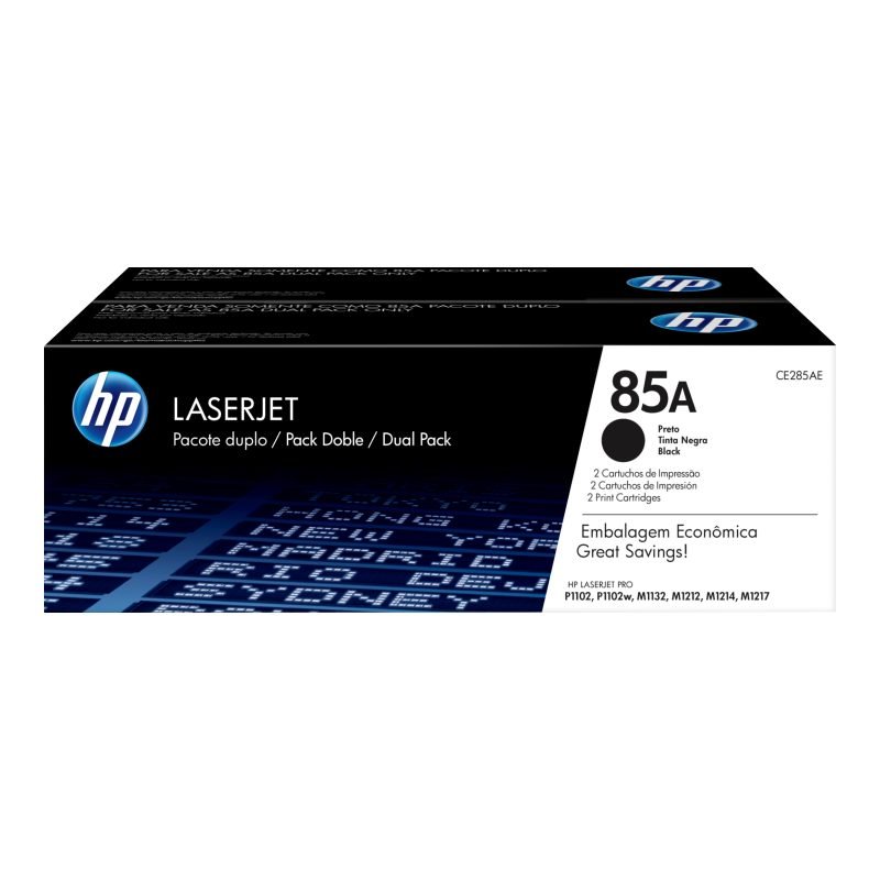 HP 85A 2'li Paket Kartuşları CE285AF Toner