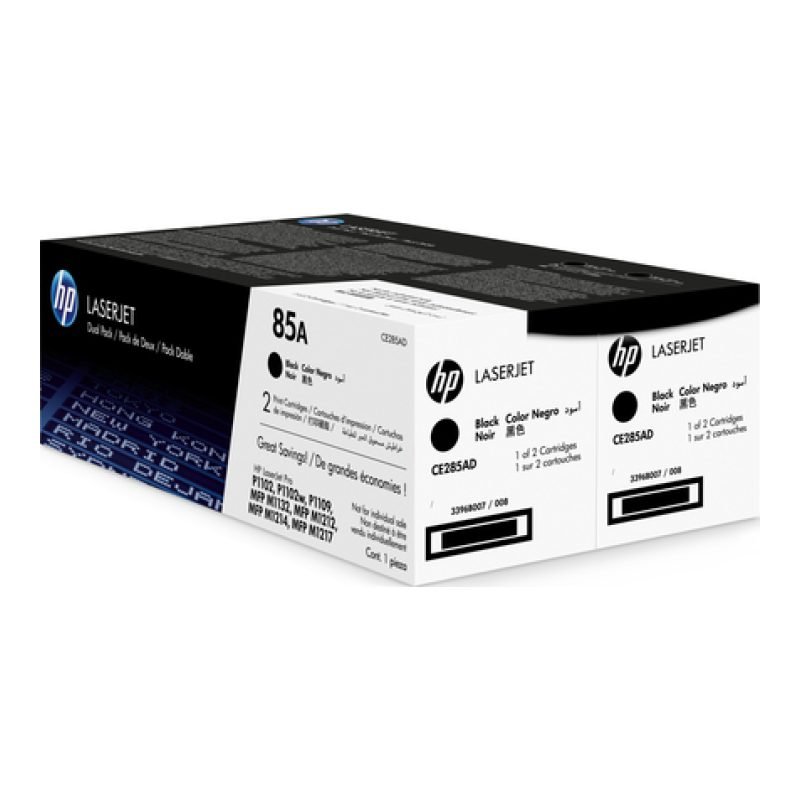 HP 85A 2'li Paket Kartuşları CE285AF Toner — görsel 2
