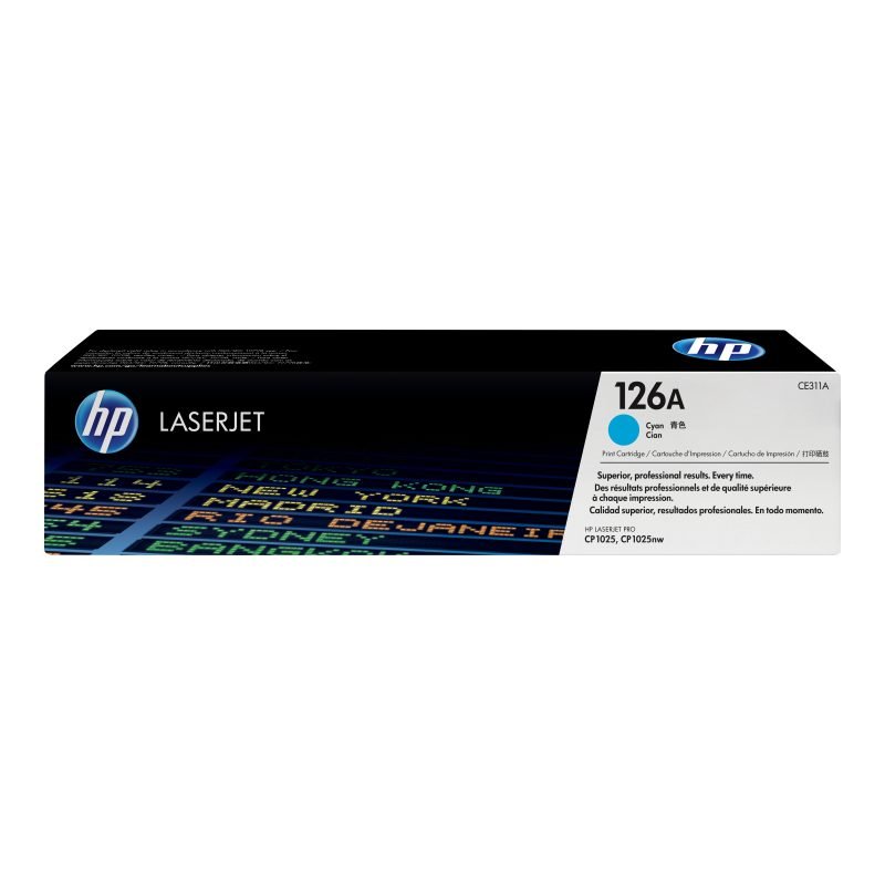 HP 126A CE311A Mavi Toner