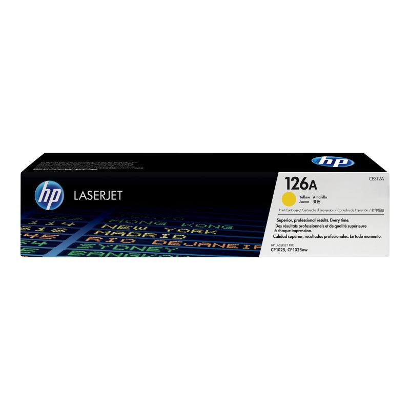 HP 126A CE312A Sarı Toner