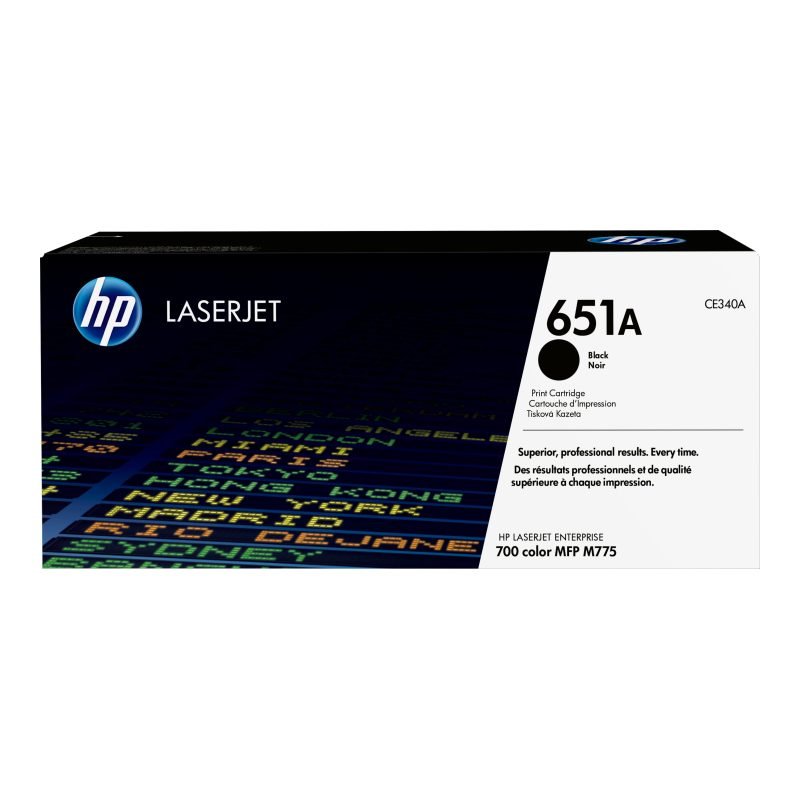 HP 651A CE340A Siyah Toner