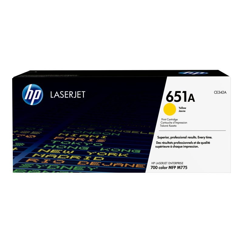HP 651A CE342A Sarı Toner