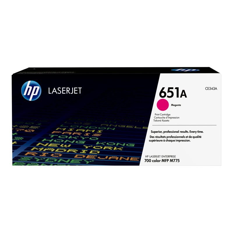 HP 651A CE343A Kırmızı Toner