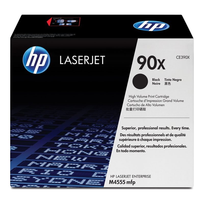 HP 90X CE390X Siyah Yüksek Kapasiteli Toner