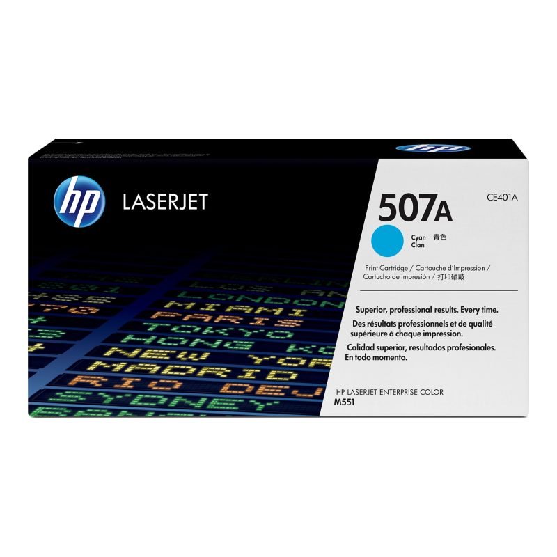 HP 507A CE401A Mavi Toner