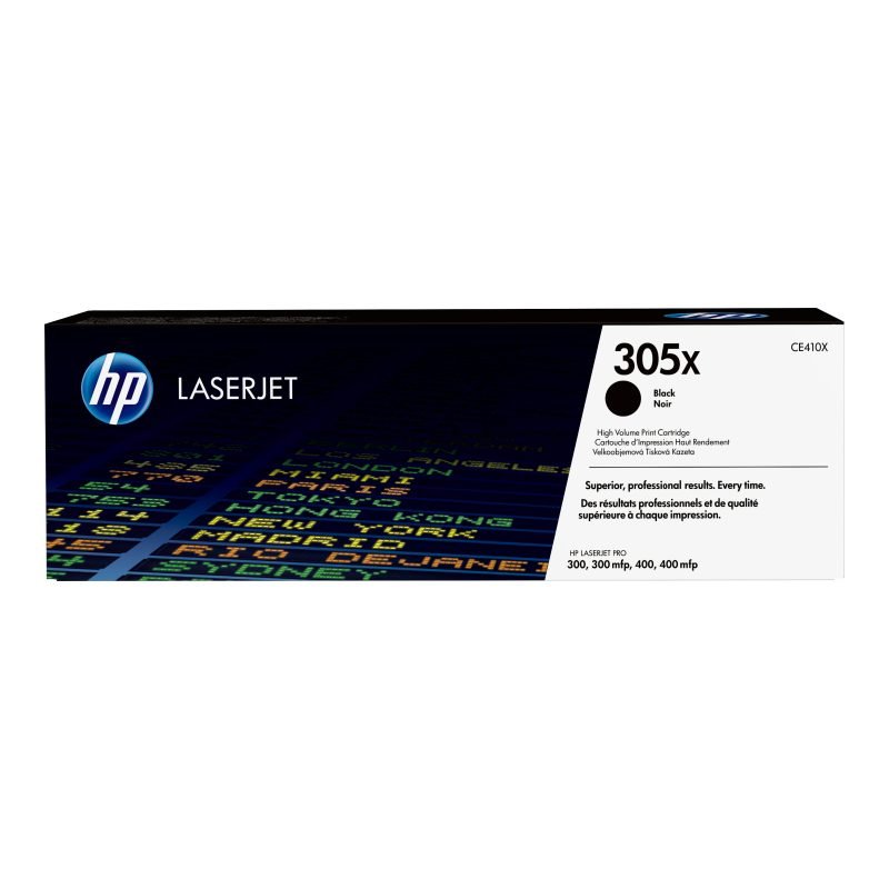 HP 305X CE410X Siyah Yüksek Kapasiteli Toner