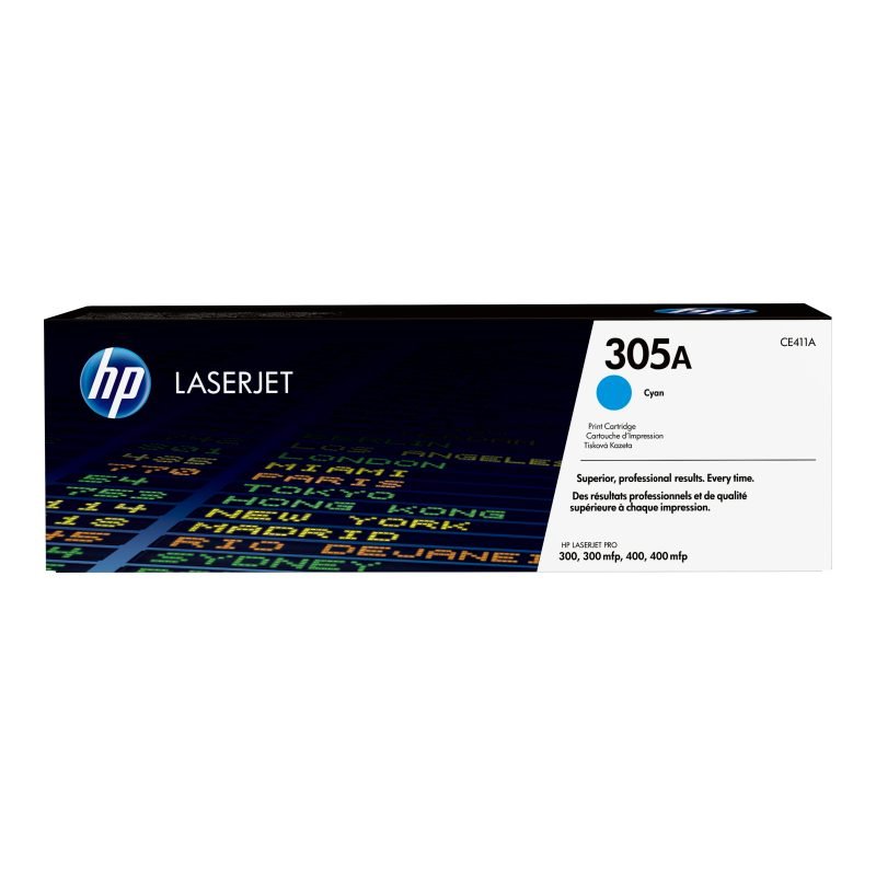 HP 305A CE411A Mavi Toner