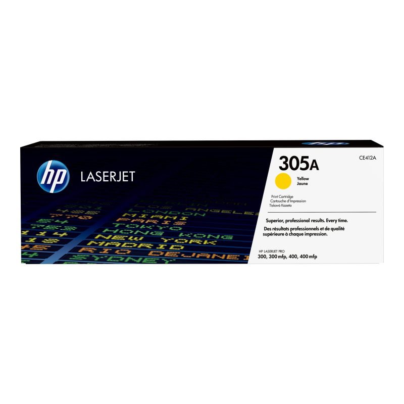 HP 305A CE412A Sarı Toner