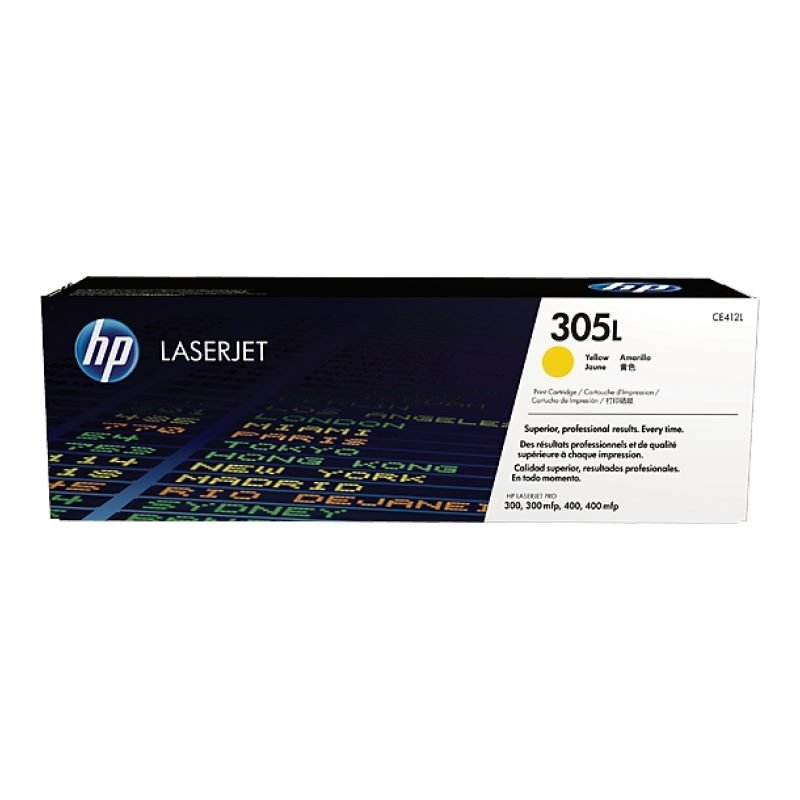 HP 305L CE412L Sarı Toner