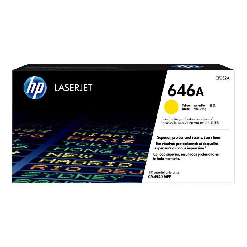 HP 646A CF032A Sarı Toner