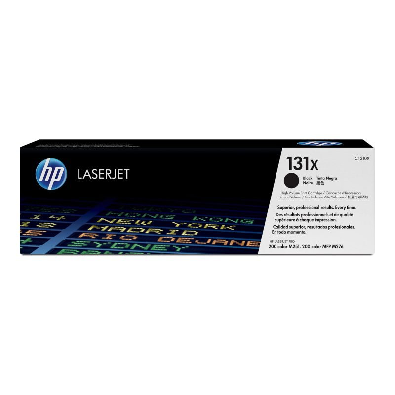 HP 131X CF210X Siyah Yüksek Kapasiteli Toner