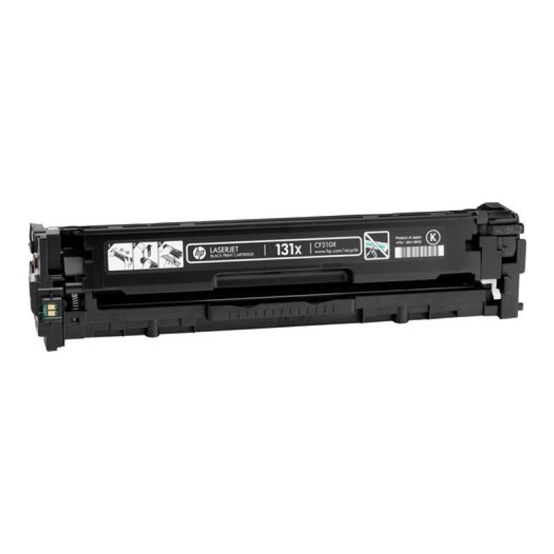 HP 131X CF210X Siyah Yüksek Kapasiteli Toner — görsel 2